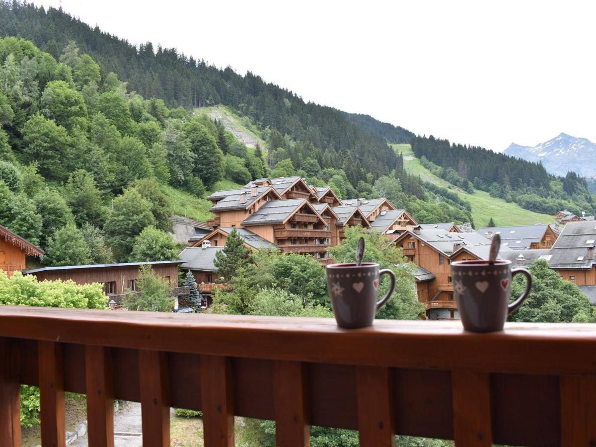 Studio Mezzanine 5 Pers Avec Balcon Sud, Coeur Meribel, Proche Pistes Et Commerces - Fr-1-180-304 المظهر الخارجي الصورة